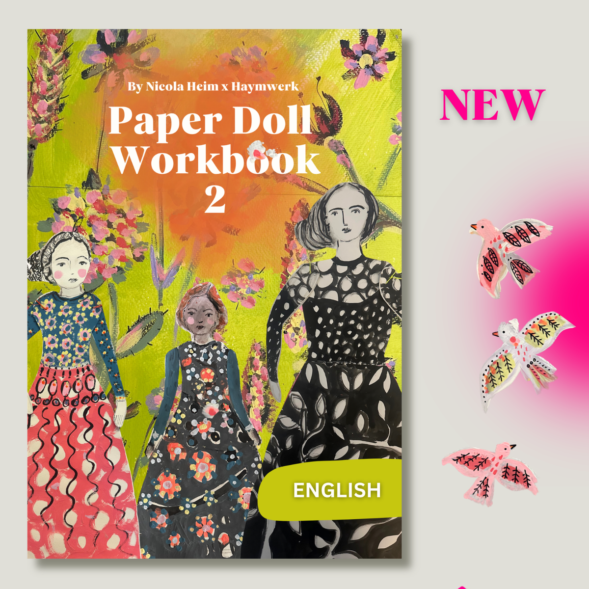 Paper Doll Workbook 2 - English Version